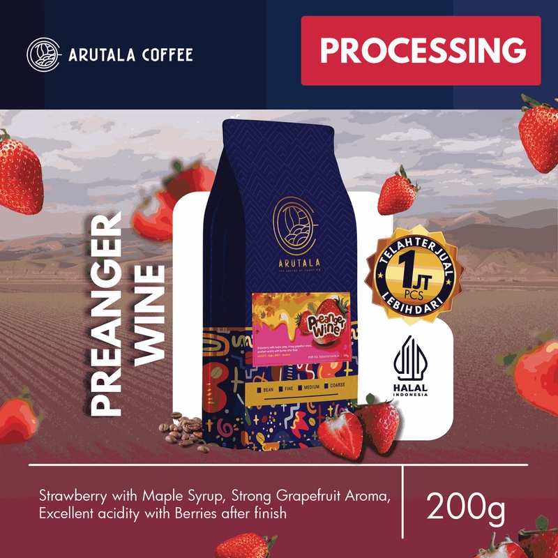 Product image Arutala - Arabika Jawa Preanger 200 gram 200 gram Biji