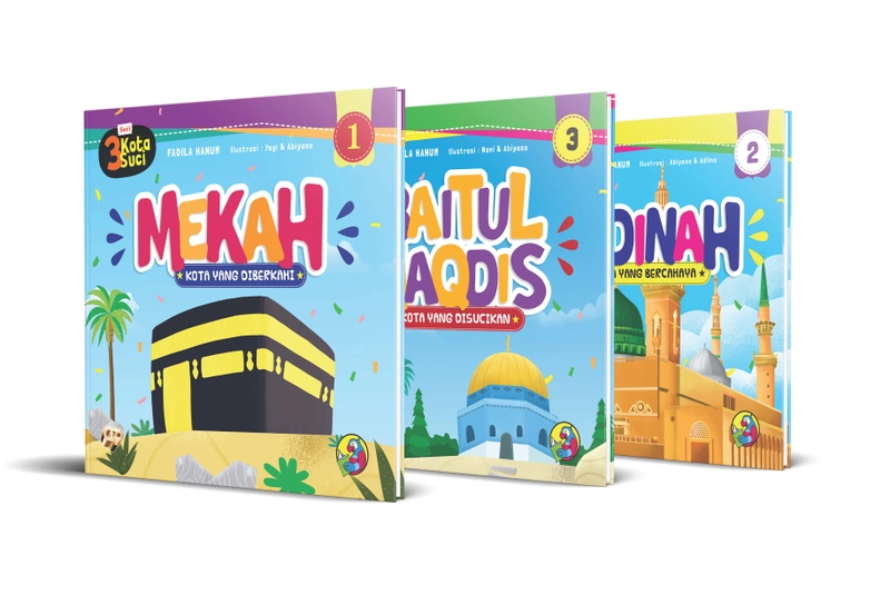 Product image 1 Set Seri 3 Kota Suci 20 x 21 HC