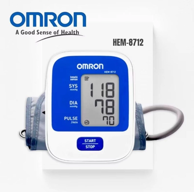 Product image Rizki Electronics - OMRON HEM 8712 HEM-8712 PUTIH