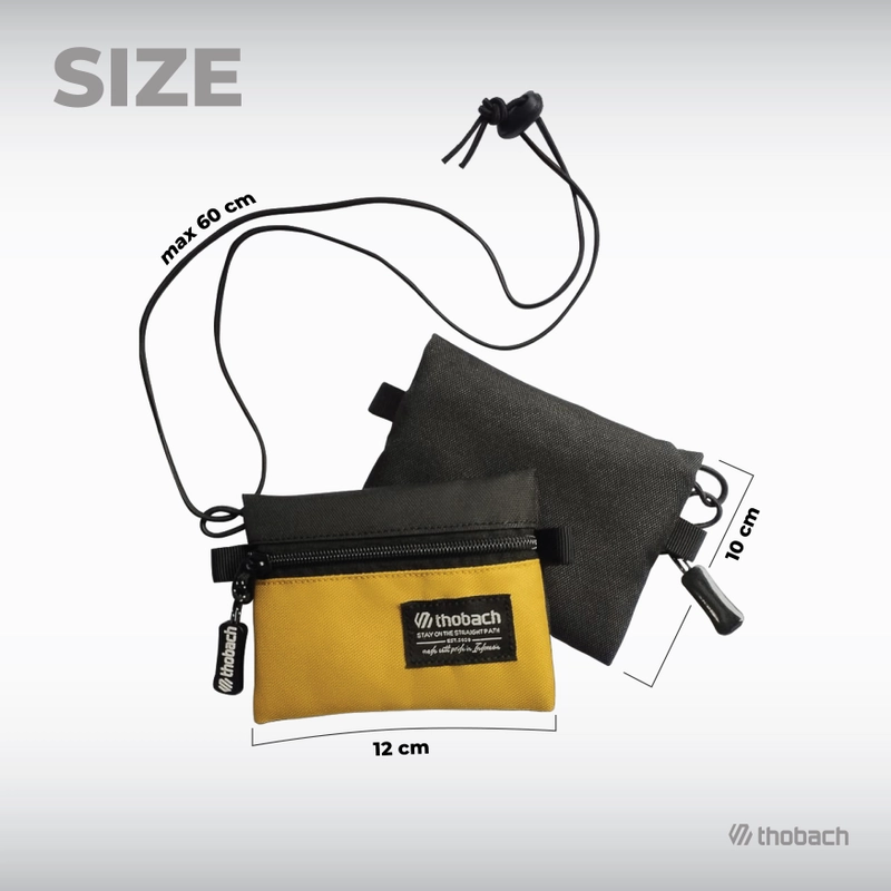 Product image Thobach official - THOBACH Sling Pouch WALLET ALL SIZE YELLOW