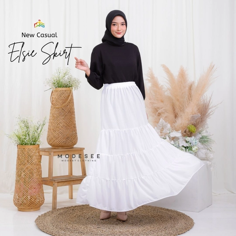 Product image Elsie Skirt Allsize Clear White