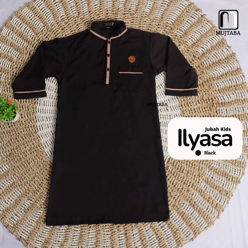 Product image Arrikza - Jubah Ilyasa Kids No.2 Black