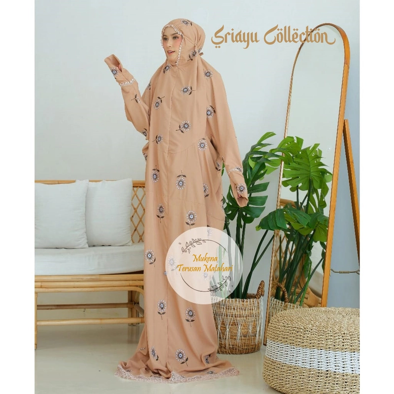 Product image SRIAYU COLLECTION - Mukena Terusan Matahari All size Coklat