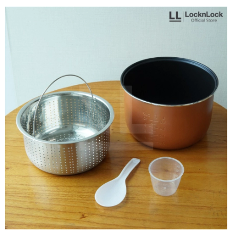 Product image UTAMAMEGA - LocknLock Smart Low Sugar Rice Cooker 5L - EJR354BLK Type EJR354BLK