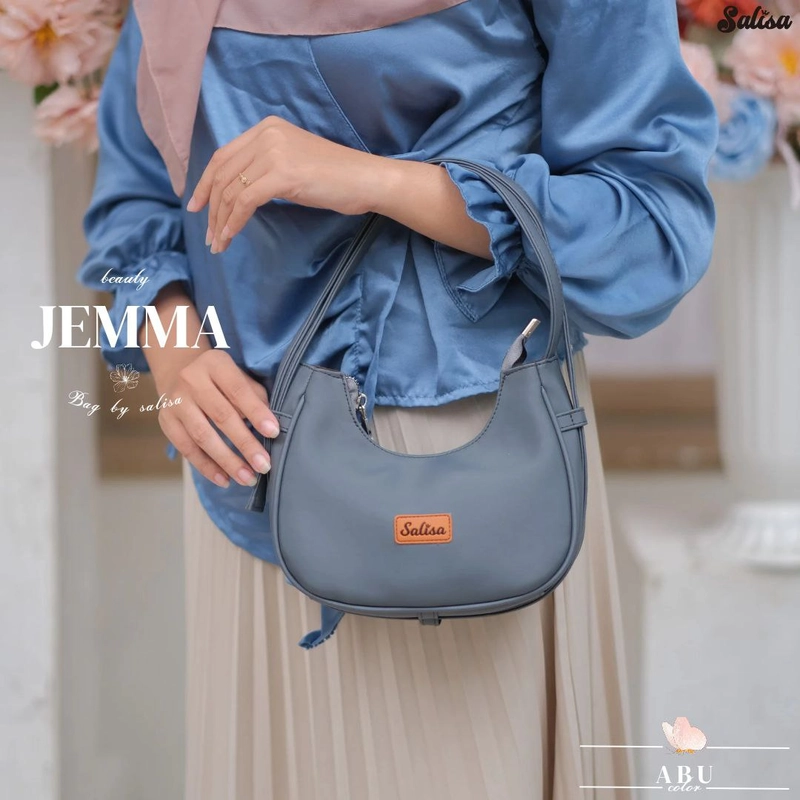 Product image Fashopid - SALISA TAS SELEMPANG JEMMA BAG READY WARNA ABU