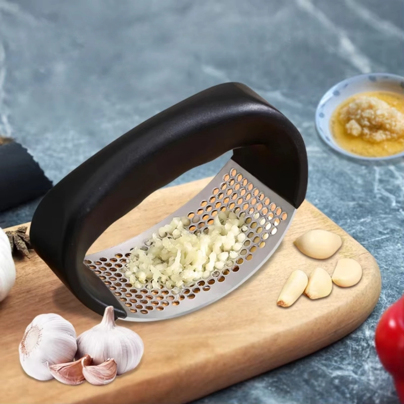 Product image KAMJE Alat Penghancur Pemotong Parutan Penggerus Bawang Putih Stainless Steel KMJ007 KMJ007 KMJ007