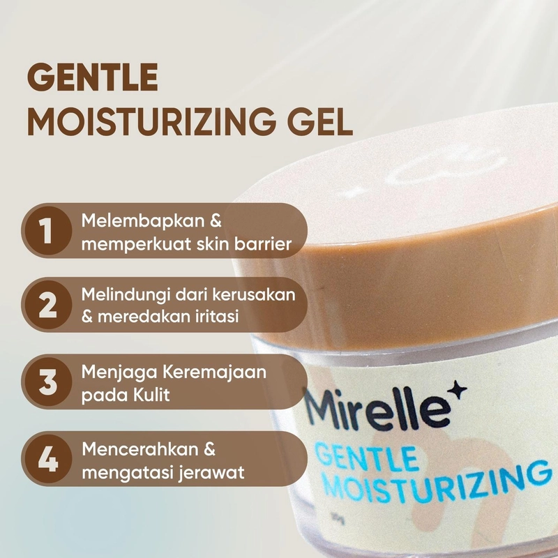 Product image Mirelle - Mirelle+ Gentle Moisturizing Gel 30g Pelembap Wajah Ringan 30 gram Moisturizer Gel