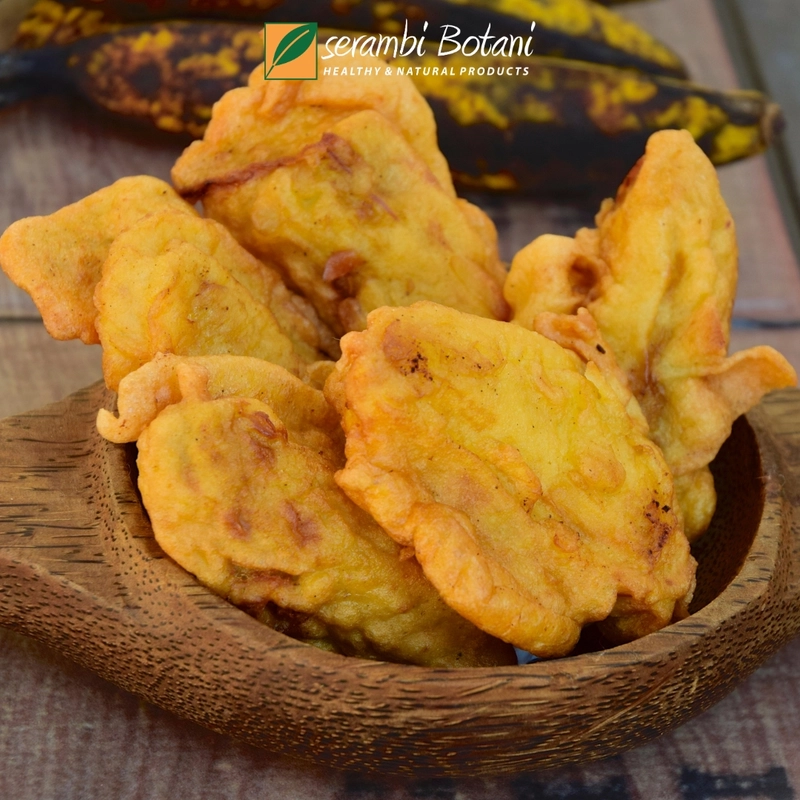 Product image SERAMBI BOTANI - Tepung Pisang Goreng Gluten Free Premix Instan Crispy Lokalloka 255gr Tepung Pisang
