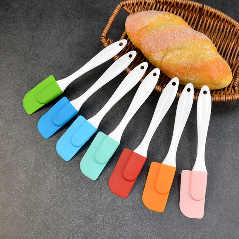 Product image KAHASIL - Spatula Kuas Oles Silikon Sendok Sutil Pengaduk Adonan Kue Anti Lengket Tahan Panas KMJ098 RANDOM