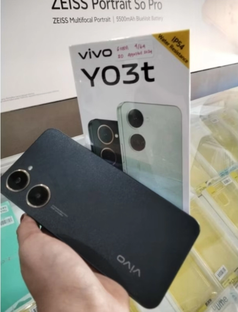 Product image JAYA CELLULER - Vivo Y03T 4+4/32 Black