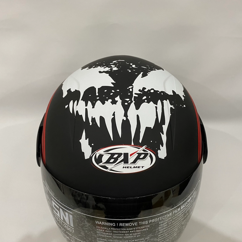 Product image Helm Nuvo Venom Merah Doff - Helm SNI - Helm Dewasa L Nuvo Venom Merah Doff