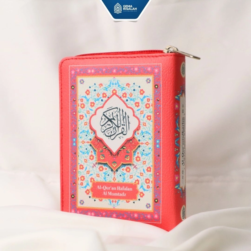 Product image Gema Risalah - Alquran Hafalan Resleting QPP Ukuran A6 Premium Cover Warna Merah