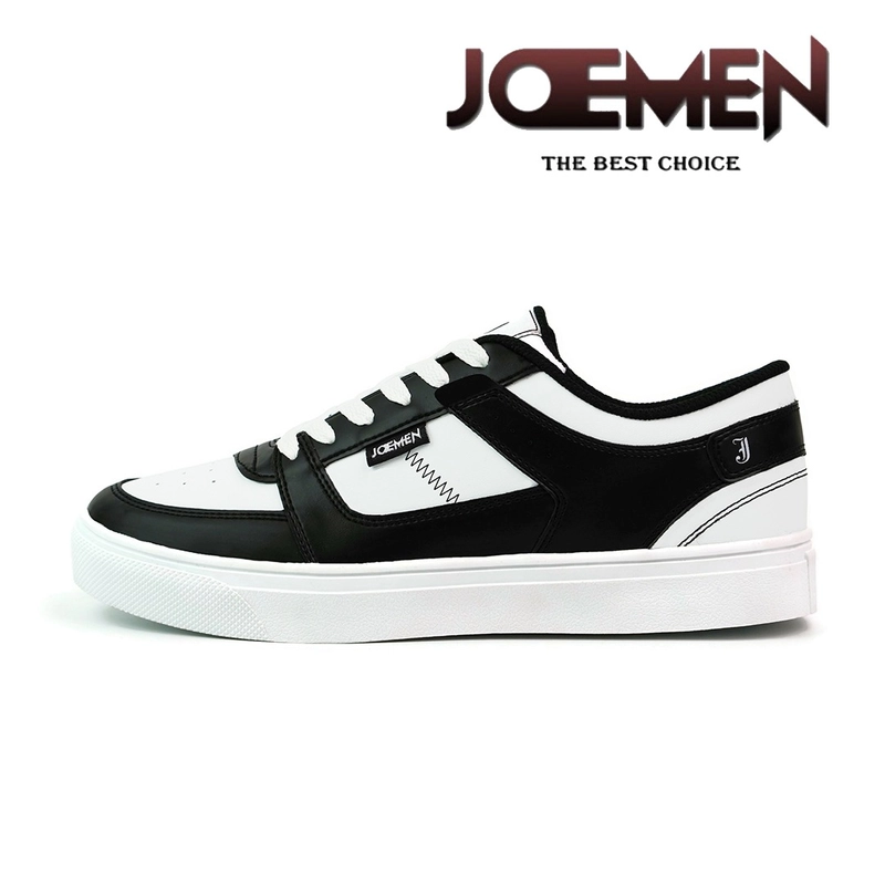 Product image Joemen Official - Sepatu Pria Sneakers Joemen J 72 Original Brand Sepatu Sneakers Ori Sport Untuk Kerja Sekolah K 39 Hitam Putih