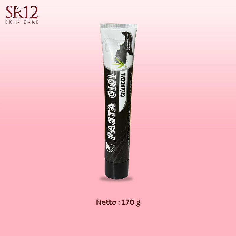 Product image SR12 Pasta Gigi Charcoal Memutihkan Dan Merontokkan Karang Gigi 100gr charcoal