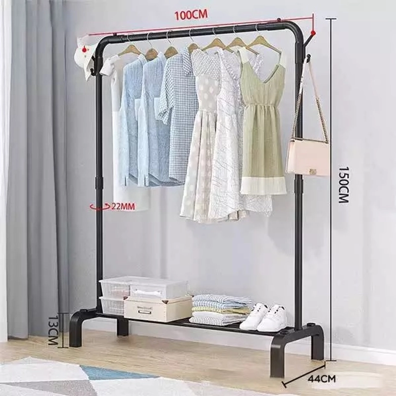 Product image UTAMAMEGA - BONBOX BFS3502 Gantungan Baju Serbaguna Rak Jemuran Pakaian Portable Tempat Pakaian Sepatu Type BFS3502