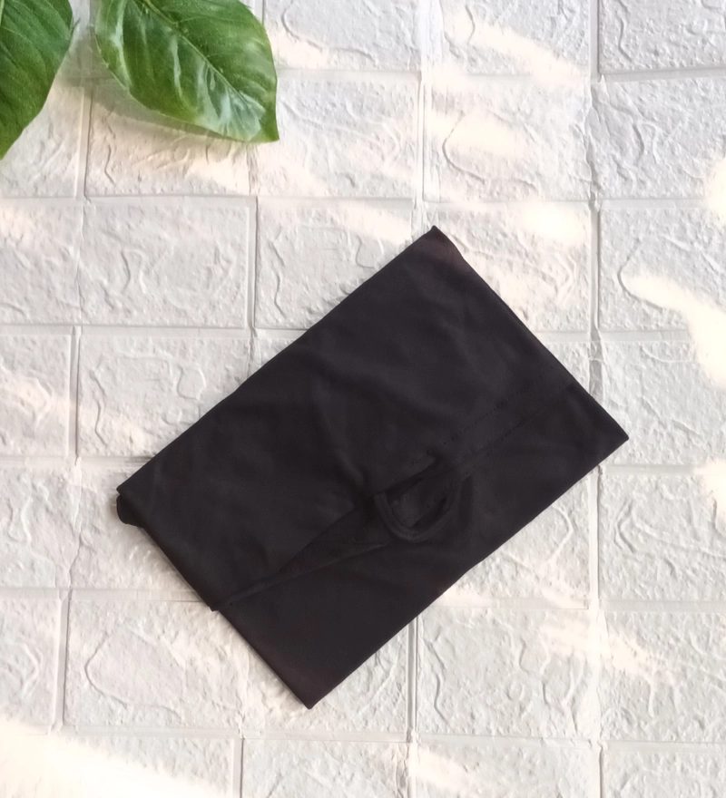 Product image Fisky Collection - Hijab Bergo Instant Anak Isyana Non Pad All Size Hitam