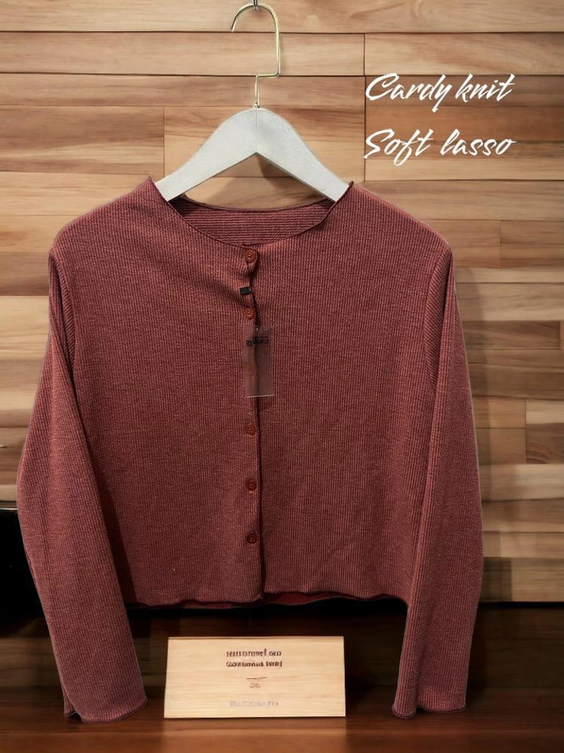 Product image Kalea - Baju wanita outer Cardi knit All size Merah