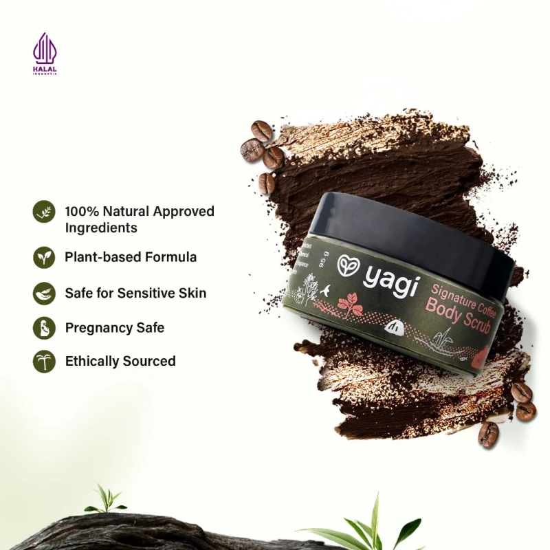 Product image YAGI Forest - YAGI Forest - YAGI Forest - Signature Coffee Scrub 5 gram 5 gram putih