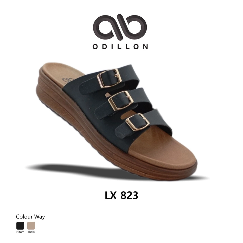 Product image Odillon - LX 823 / Sandal Slip On Wanita 39 Black