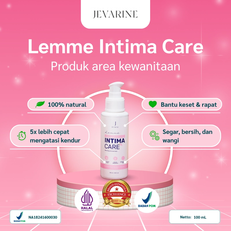 Product image Jevarine - Lemme Intima Care 100ml Putih Ungu