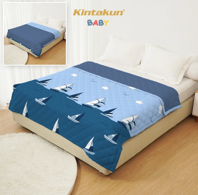 Product image Kintakun Baby - Ultrasonic Selimut/Bed Cover Only Bestie Quilting 2 Sisi Aesthetic 150 x 200 150 x 200 cm Dianita