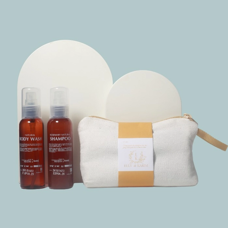 Product image IUMI - Souvenir Cantik Pernikahan Paket Skincare Paket Haji dan Umroh Paket Traveller Wedding Gift Na Paket C Body Wash & Shampoo