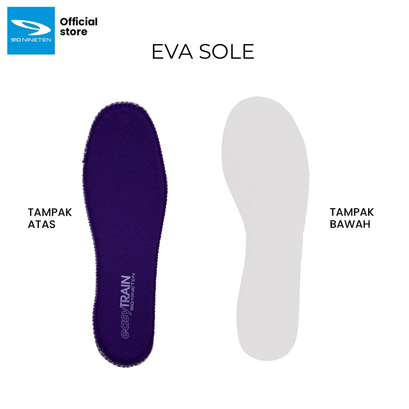 Product image 910 Nineten - 910 Ninten - EASY TRAIN Sepatu Lari - LILAC/VIOLET/WHITE 36 LILAC