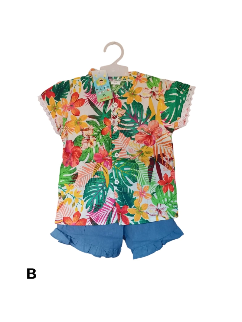 Product image JZ - Set Girl Beach Leaf Flower C M