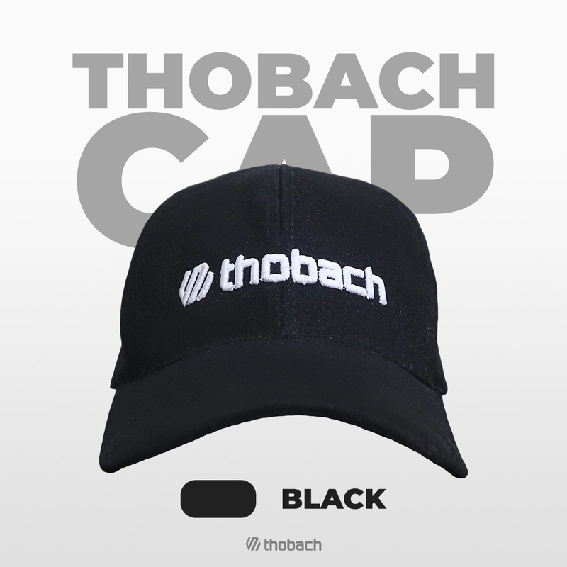 Product image Thobach official - THOBACH Baseball Hat CAP Warna BLACK