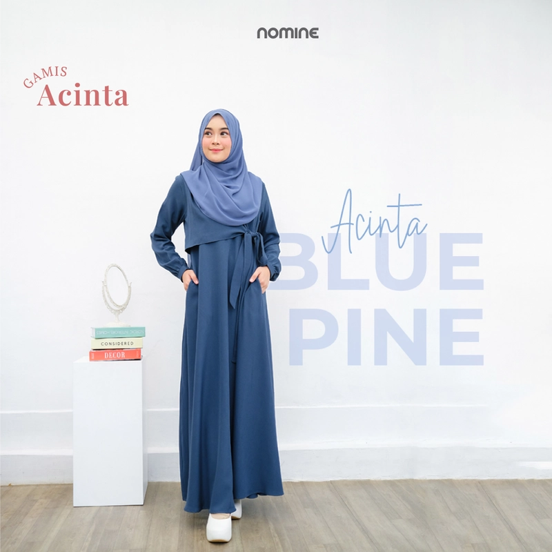 Product image Nomine - Gamis - Acinta Batch 1 - Dress Only S Blue Pine