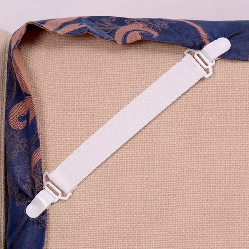 Product image KAHASIL - Jepitan Pengait Penjepit Karet Sudut Sprei Bed Cover Tali Pengikat Pengencang Ujung Kasur KMJ235 PUTIH