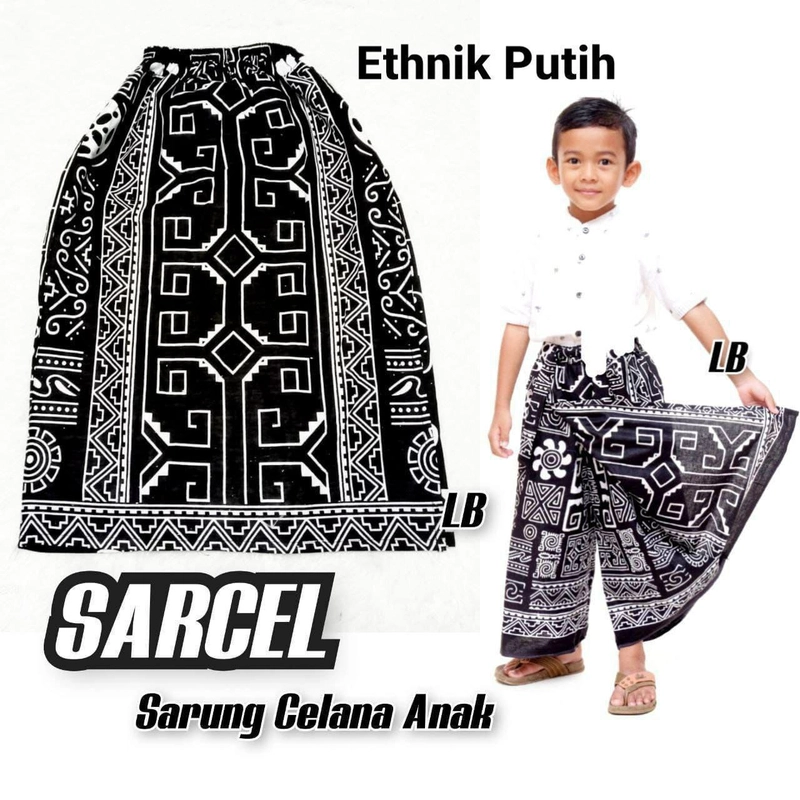 Product image Kois Batik - Sarung celana anak simpel mudah dipakai katun prima xl Motif ethnik