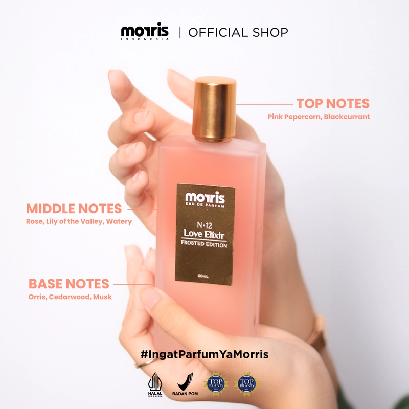 Product image Morris - MORRIS Eau De Parfum Frosted Edition 100ml - Woman Luxury Fragrance AROMA LOVE ELIXIR
