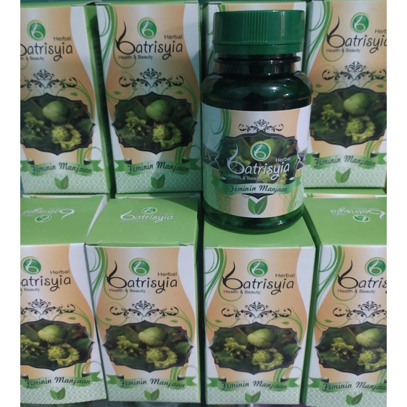 Product image Batrisyia - Feminin Manjaan (Kapsul Manjakani) 30 Kapsul Hijau