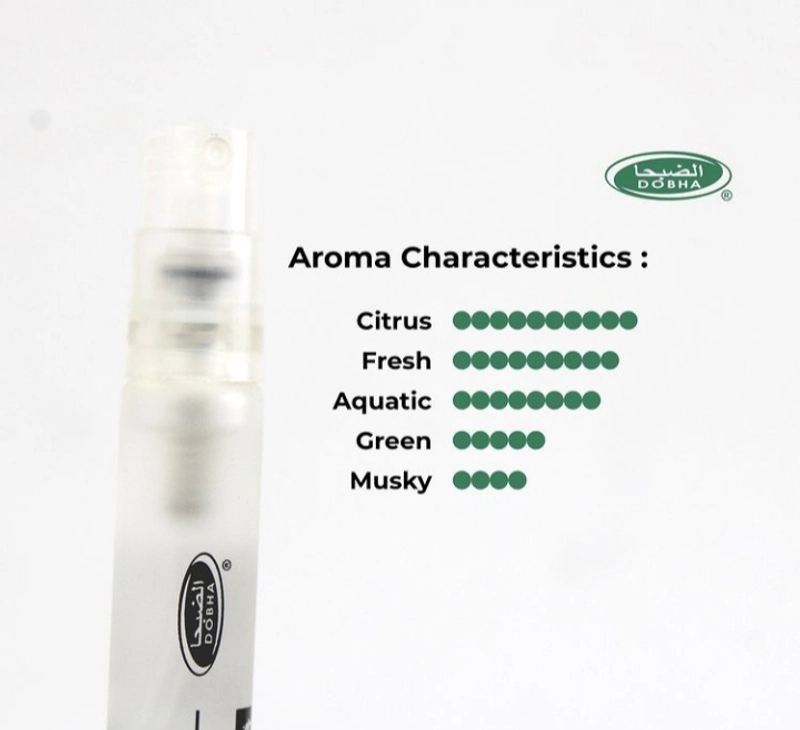 Product image Dobha Parfume - Roll On SILVER 6 Ml Non Alkohol