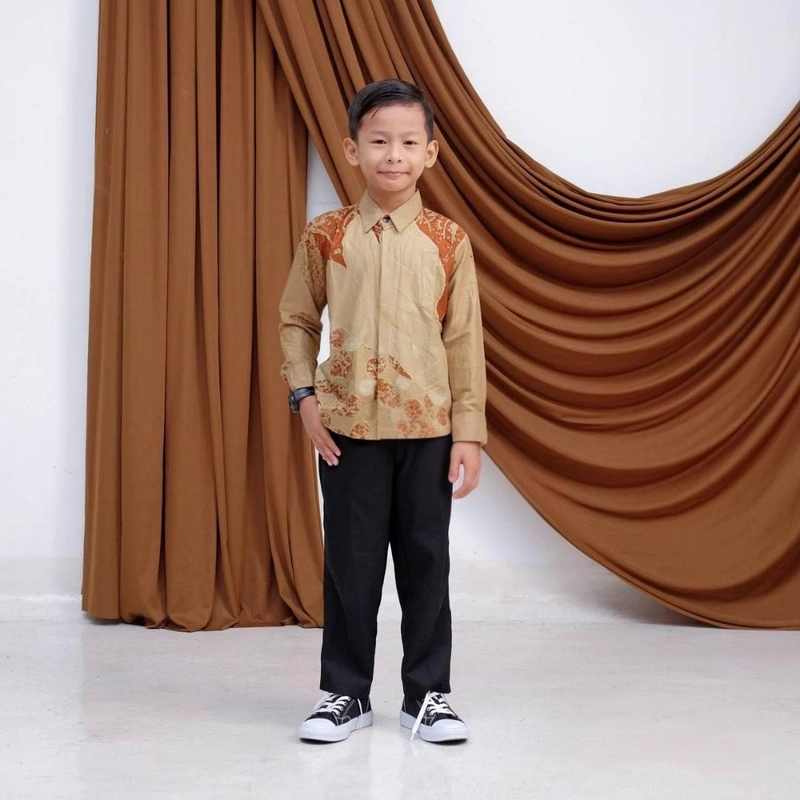 Product image Kois Batik - Kemeja Batik Anak Laki Laki Kemeja Batik anak Banyak Varian Lengan Panjang l Kemeja anak 1