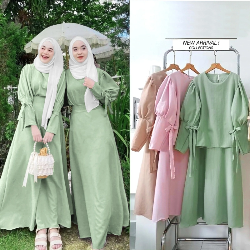 Product image astro - setelan rok wanita jihmsa realpict M/L ijosage