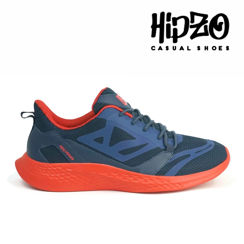 Product image Sepatu Pria Original Running sepatu Jogging Sepatu Sneakers Cowok H01 Brand Original Hipzo 39 Navy merah