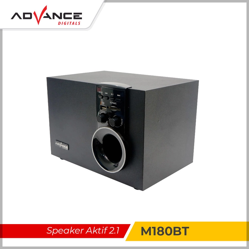 Product image Advance Digitals Indonesia - Multimedia Speaker with Subwoofer System M-180BT - Default