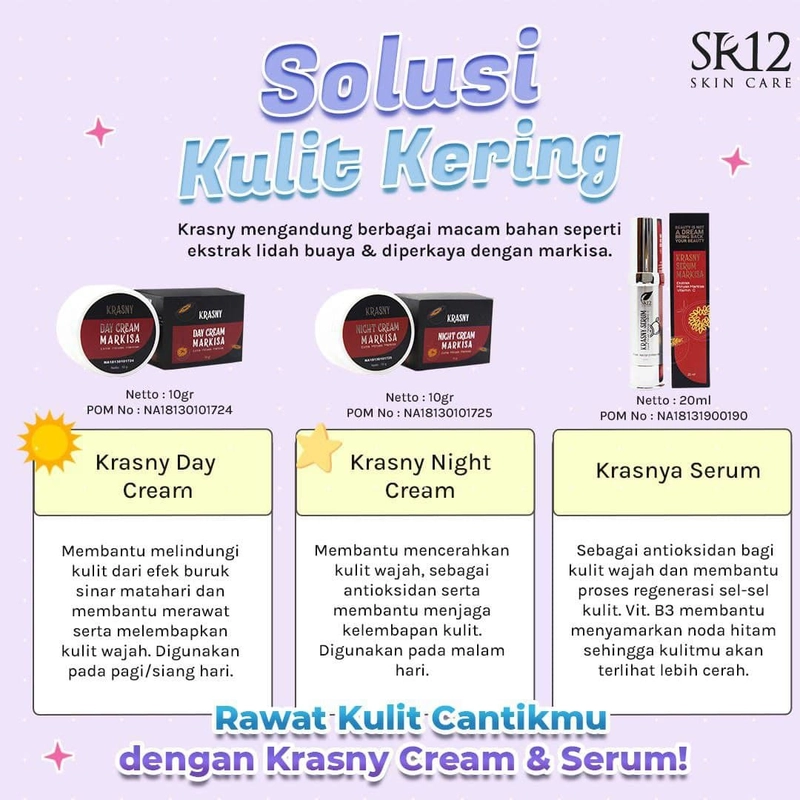 Product image Krasny Day and Night Cream Markisa 10gr Siang