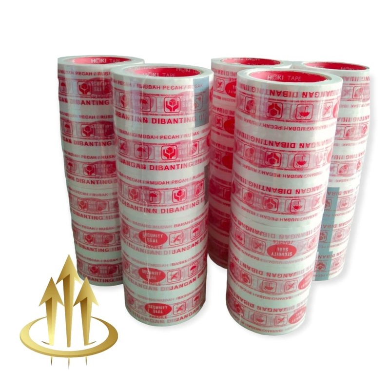 Product image TWINS STATIONERY - Lakban Fragile Putih 48 mm x 90 yard 48 mm x 90 yard PUTIH