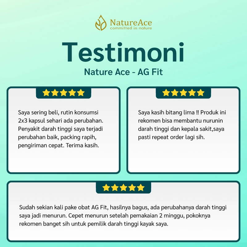 Product image Nature Ace - AG Fit 30 Kapsul