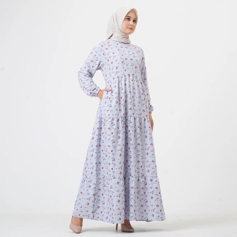 Product image Lusianasae - Lusianasae - Kalalili Dress warna Purple bahan crinkle seven Busui friendly M PURPLE