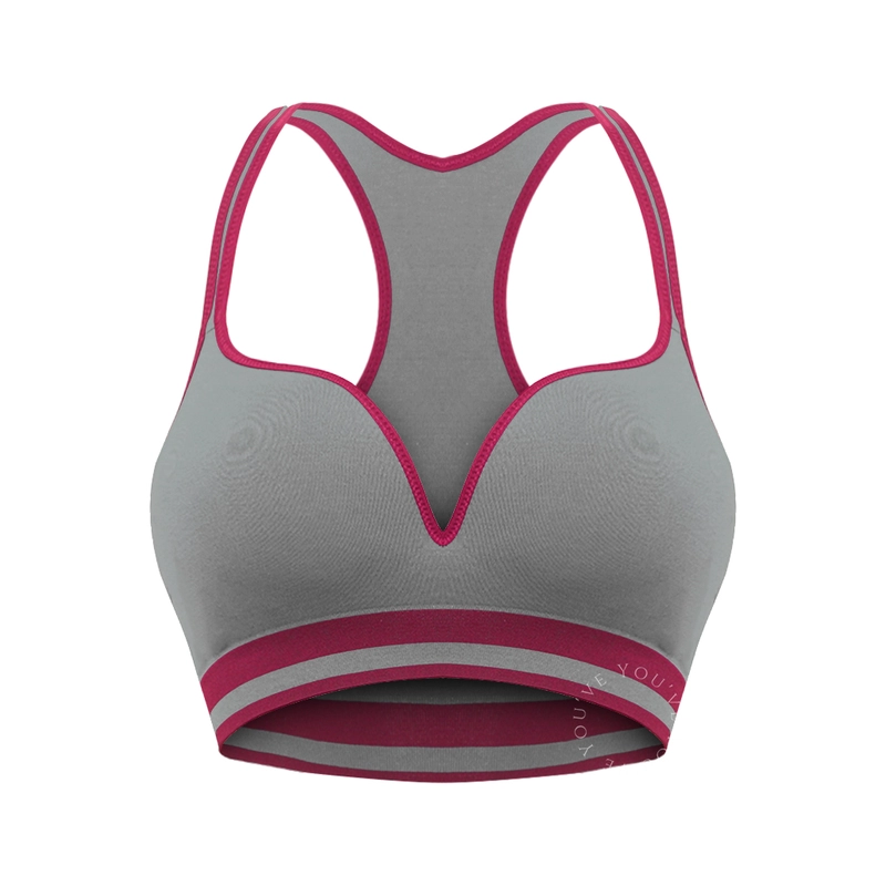 Product image Youhave - You Have Sport Bra BH Sport BH Wanita Pakaian Dalam Wanita 100033 M Grey