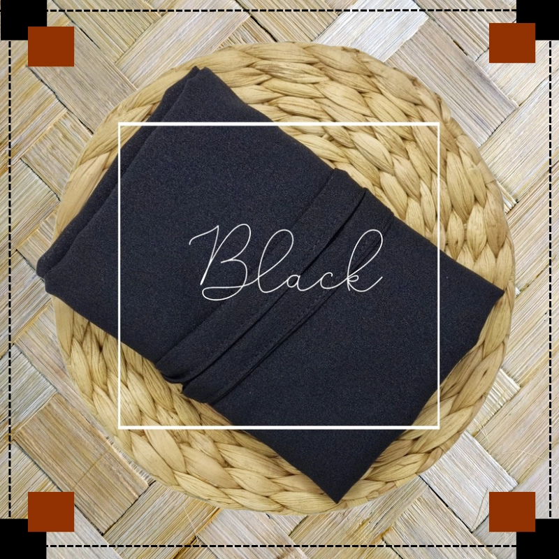 Product image Acla Daily - Jilbab Acitya Bergo Instan Tali Diamond Italiano All size Black