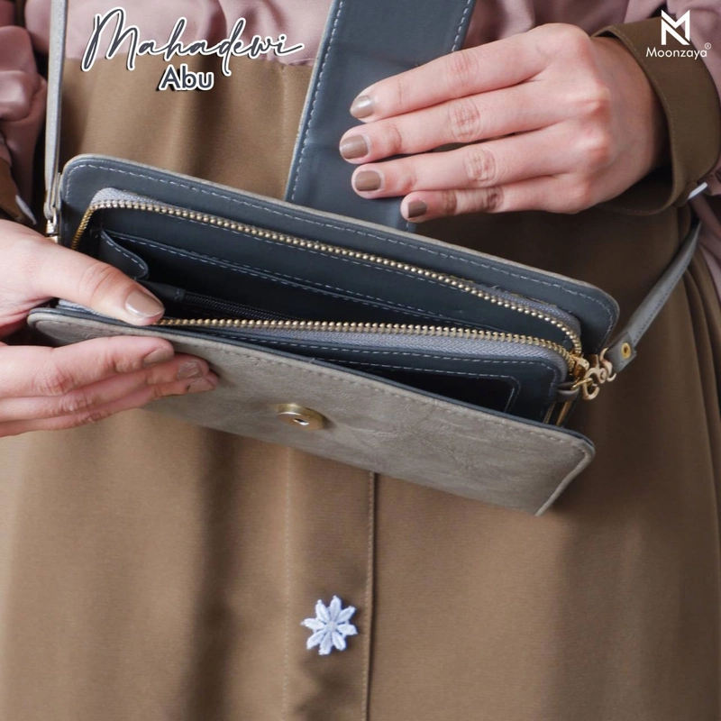 Product image Fashopid - MOONZAYA DOMPET HP MAHADEWI PHONECASE ALL ABU