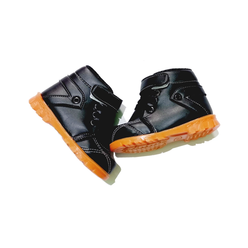 Product image NO LABEL - Sepatu Boot Anak Laki-laki Kekinian (NL 01) 22 Hitam