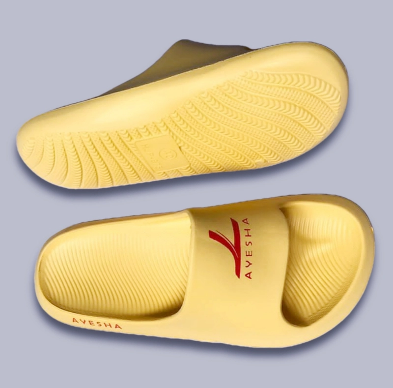 Product image Ayesha Sandal Slide Wanita Eva Pelon Pink Yellow Purple Tosca 36 Yellow