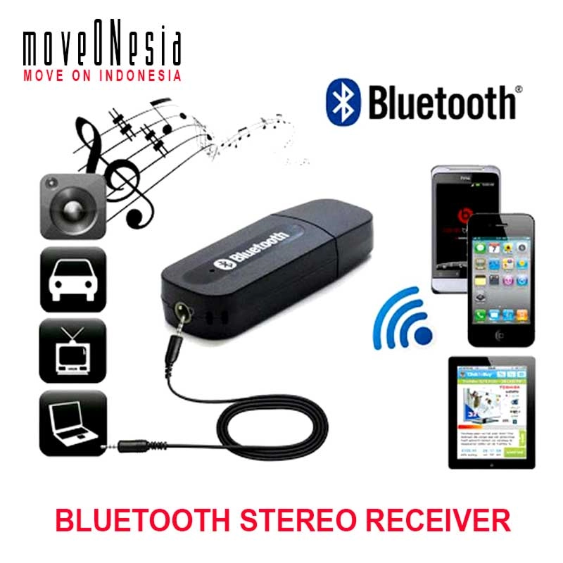 Product image Moveonesia - Bluetooth Audio Music Receiver Bluetooth Receiver RANDOM