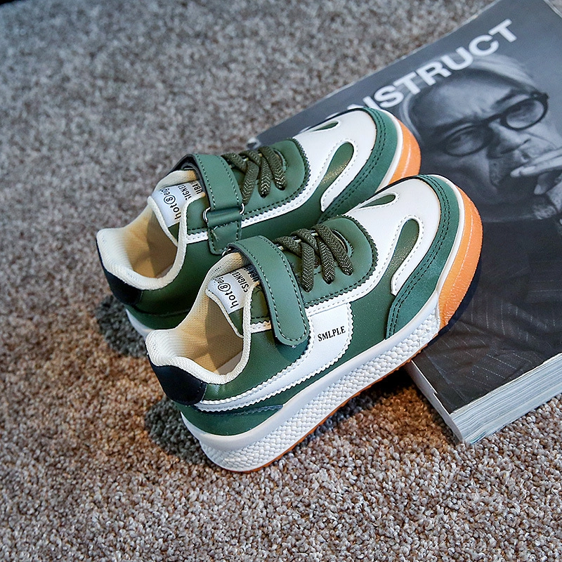 Product image Meonky Official - Sepatu Anak laki laki Perempuan Uk 25-35 Original Sneakers Casual Terbaru Q - 27 28 Hijau